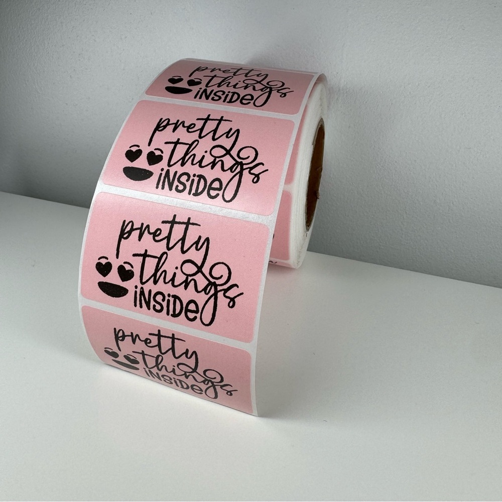 pretty things inside- stickers for small business-100 pcs pack- 2 in - Picture 4 of 9